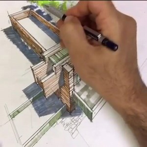 1.9M views · 26K shares | You don't want to miss this !! Three Point Perspective Trick by Reza Asgaripour | ARCFLY | Facebook