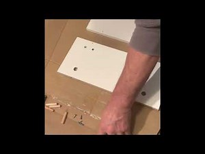 70” LED TV Stand with pull out drawers installation