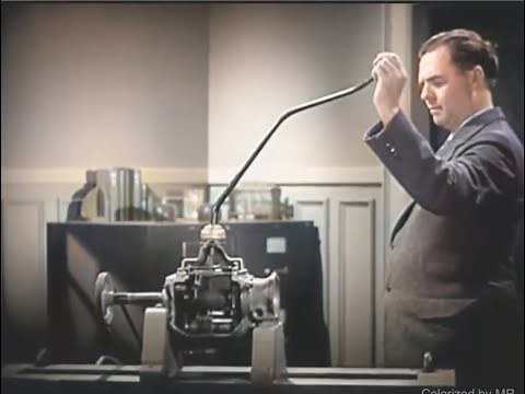 Spinning Levers - 1936 Chevrolet film (in Color)