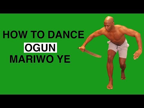 Dance the Orisha Ogun with ease.