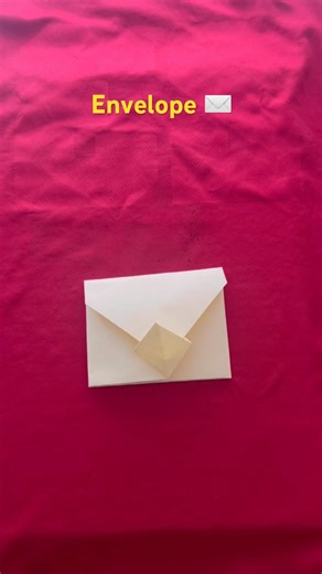 Make a Cute Paper Envelope with One Paper! 😍 F