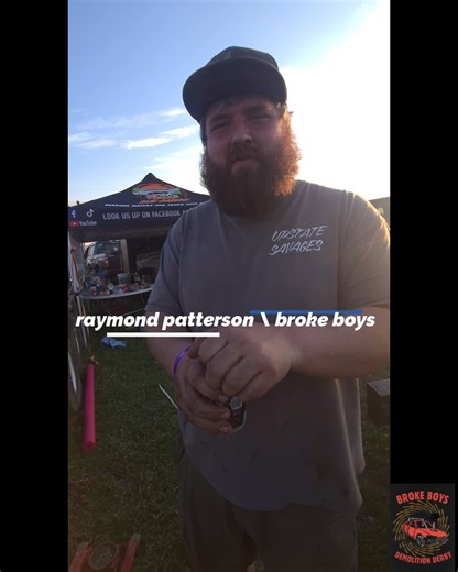 raymond patterson with the broke boys team he likes to drive derby cars #WreckEm #demolitionderby #fueledbyehaterz #demoderby #maddog #gopro #brokeboys | Fueled bye haterz
