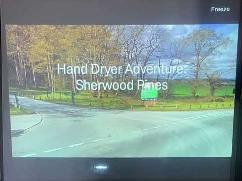 Hand Dryer Adventure: Forestry England Sherwood Pines Forest Park