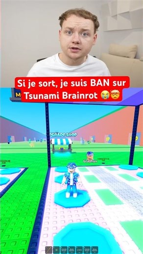 IF I GO OUT, I'LL GET BAN ON TSUNAMI BRAINROT 😭🤯