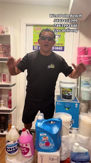 Hacemos entrega en todo el área de West Palm beach,lake worth Florida , Boyton beach , lanatana , entrega hasta la puerta de su casa gratis #laundry#soap #tidedetergent #jabon #scentbeads