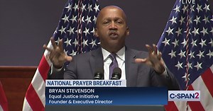 User Clip: Bryan Stevenson at the National Prayer Breakfast 2022