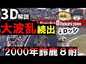 【3D animation】The worst crash at the 2000 Suzuka 8 Hours