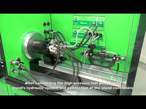 CR-TEST-2P. Test bench for high pressure fuel pumps of Common Rail.