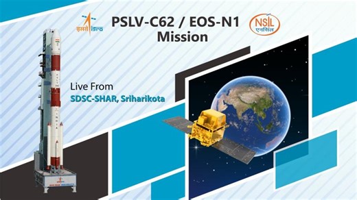PSLV-C62 / EOS-N1 Mission | Live Launch Coverage | Nikky Srivastava