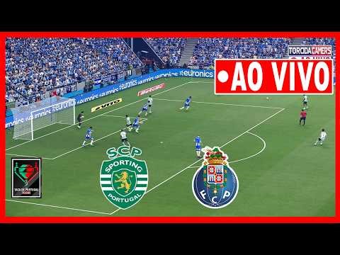 🔴 SPORTING vs PORTO AO VIVO COM IMAGENS | TAÇA DE PORTUGUAL 2025/2026 - SEMIFINAL | JOGO COMPLETO