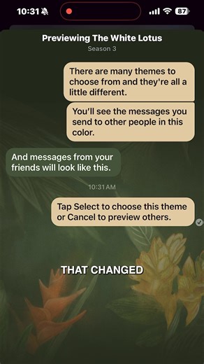 700K views · 1.9K reactions | Customizing each of my chats with a theme on the immediate | Messenger | Facebook