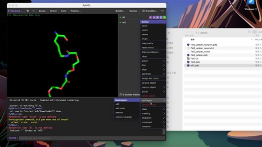 超详细构建非标准氨基酸拓扑文件（AmberTools Gromacs）