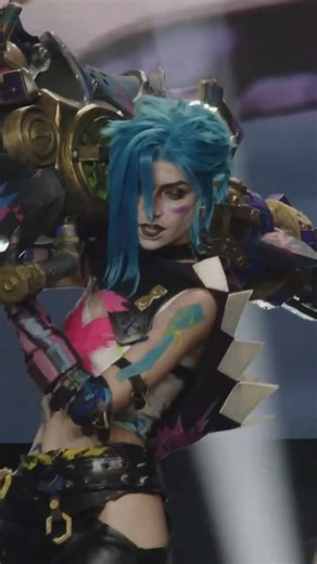 the full showcase of my arcane jinx cosplay! #arcane #jinx