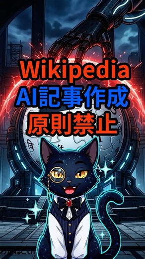 Wikipediaが『AIに書かせるな』と宣言した理由 #ai #雑学