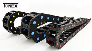 [Hot Item] R28/R55/R75/R100 Energy Chain Cable Enclosed Plastic Drag Chain R75 Reinforced Nylon Drag Chain