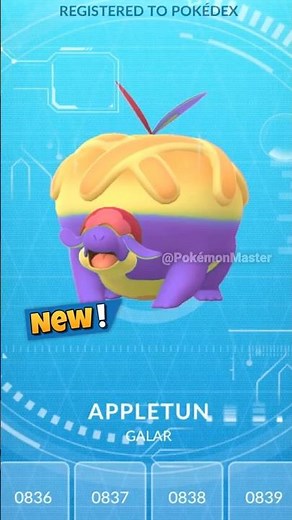 Got Appletun (new debut) in Pokemon GO.