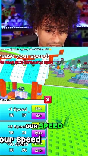 Roblox Speed Run: Rebirth Strategy & $1300 Upgrades! #shorts