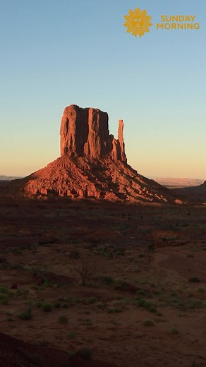Take a moment among the towering rock formations of Monument Valley along the Arizona-Utah border. 🎥: Brad Markel. | CBS Sunday Morning