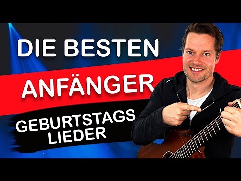 🎈Happy Birthday auf Gitarre lernen Geburtstagslieder leicht und auf deutsch