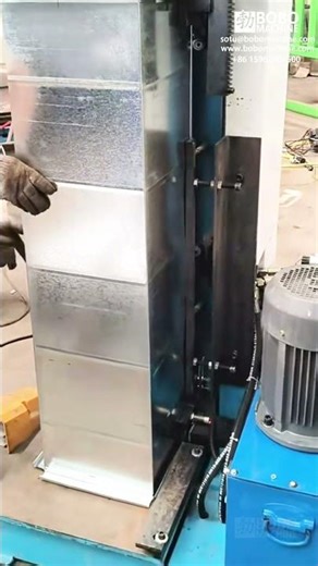 HVAC Rectangular Duct Seam Locker Machine