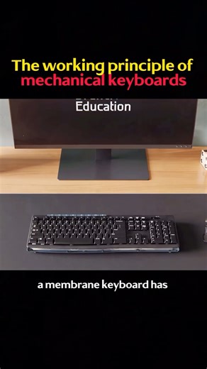 The working principle of mechanical keyboards #knowledge #science
