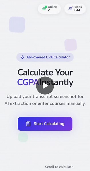 #webdevelopment #studentproject #cgpacalculator #portfolio #learningbybuilding | Durai B