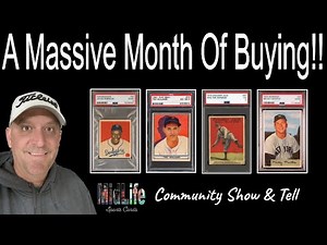 Massive Vintage Sports Card Additions!! MidLife Community Show & Tell!!