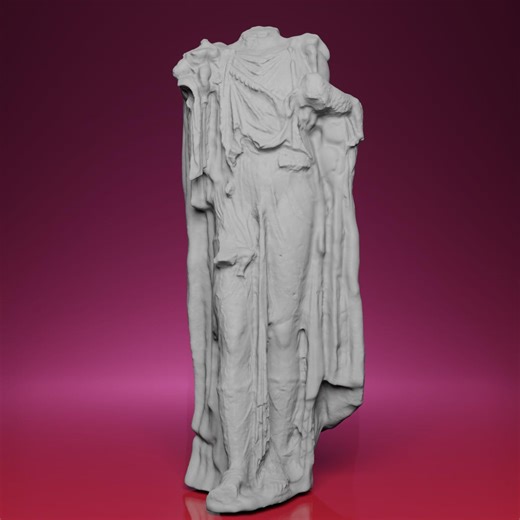 3D Printed Statue of Priapus - Inspired by Centrale Montemartini in Rome - Etsy UK