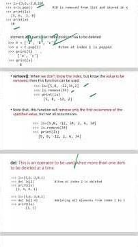 Methods To Delete Elements From List In Python