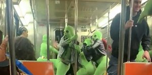 Police search for 'Green Goblin gang' of women who attacked two people on New York subway