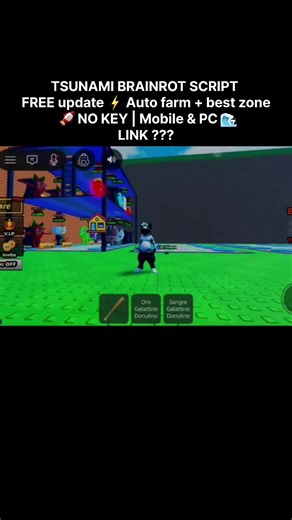 Roblox Tsunami Escape Script for Mobile and PC