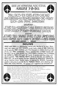 Concert History of Goose Lake Music Festival   | Concert Archives