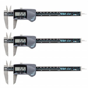 TESA 00530140P Trio Pack Of TESA-Cal IP67 Digital Caliper Square Depth Rod 0-150mm (0-6″) - DML