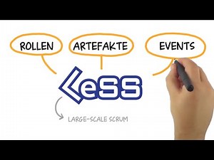 LeSS (Large-Scale Scrum) - Rollen, Artefakte und Events - Robert Briese