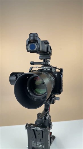 Pocket 4 Dual‑Cam Rig That Feels Like a Full Crew — Monitor + Battery + Stabilizer #smallrig