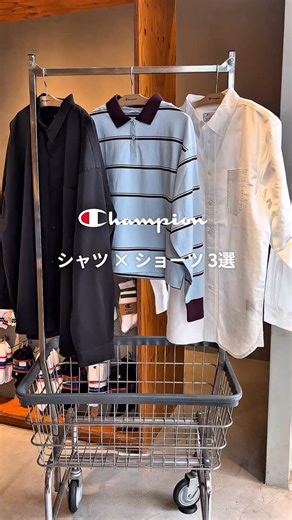 Champion Japan on Instagram: "【大人カジュアルコーデ好き必見、シャツ×ショーツ3選】 MEN’S CASUAL LONG SLEEVE T-SHIRT(C3-C406) WOMEN’S CASUAL LONG SLEEVE BORDER POLO SHIRT(CW-C401) BLACK EDITION LONG SLEEVE T-SHIRT(C3-C402) #Champion #チャンピオン #25FW #カジュアル #カジュアルスタイル #カジュアルコーデ #ロンT #ロングスリーブTシャツ #クルーネック #秋冬コーデ #メンズファッション #シンプルコーデ #ウィメンズカジュアル #レディースカジュアル"