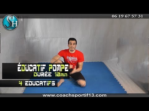 Apprendre à faire des pompes rapidement - Coachsportif13