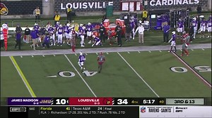 Highlights from today's game against Louisville. | JMU Football