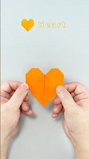Easy Origami Heart Tutorial for Beginners | Step-by-Step Paper Folding Guide #origami #homemadepaper