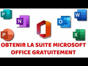 UTILISER LA SUITE MICROSOFT OFFICE GRATUITEMENT