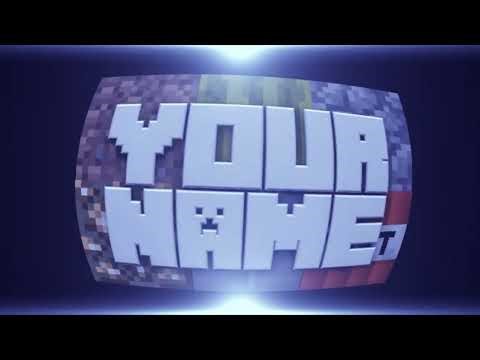 [C4D + AE] FREE 2013 MINECRAFT BLOCKS INTRO TEMPLATE + TUTORIAL