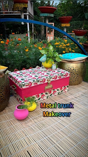 347K views · 359 reactions | Metal trunk makeover DIY   isn’t this...