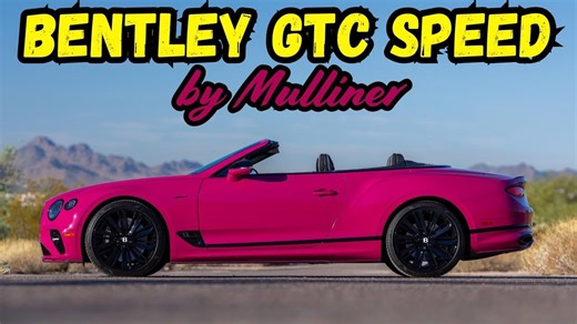 Unveiling the Bentley Continental GTC Speed by Mulliner — Pure Art in Motion!