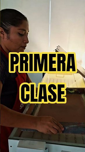 Primera clase de serigrafía