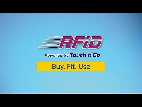 Touch 'n Go RFID Tag Installation - Buy, Fit, Use