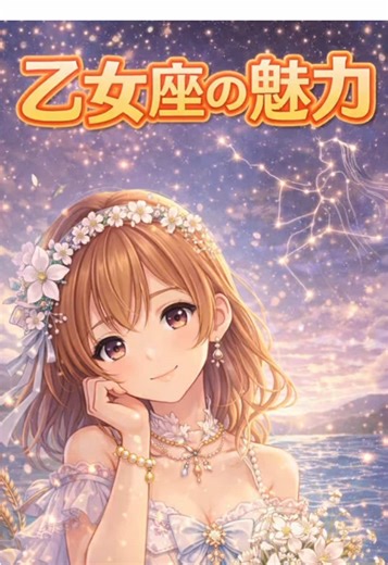乙女座の魅力 #乙女座 #星座 #魅力 #性格 #特徴
