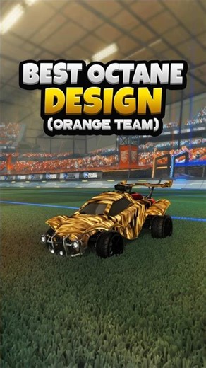 Octane Design (Orange Team) #60 #RocketLeague #RocketLeaguePresets #RocketLeagueDesigns