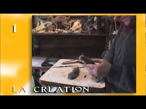 Conception et réalisation d'un bronze à la cire perdue ( part.1 )