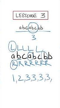 Leetcode 3 made easy