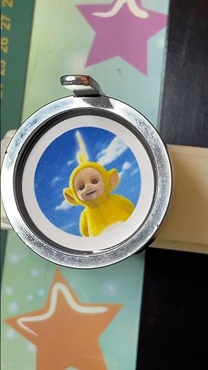 Teletubbies Laa-Laa Pin #teletubbies #laalaa #télétubbies #button #badge #shorts
